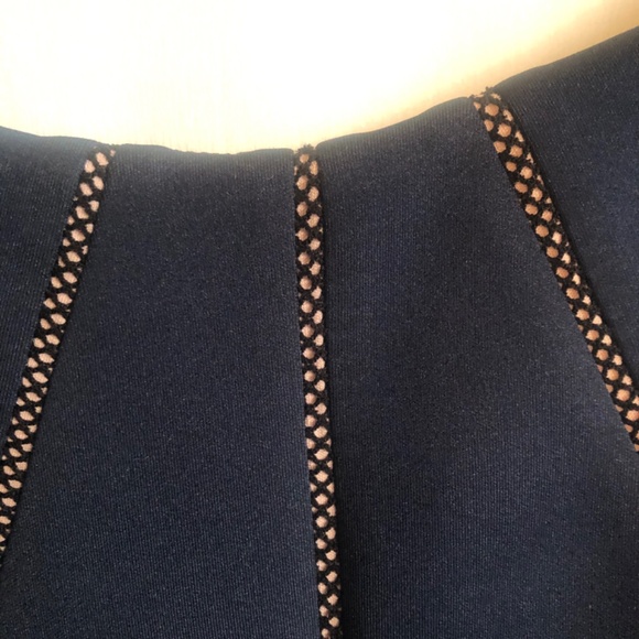 Calvin Klein Navy Blue, Fitted & Flare Sleeveless Midi knee length Size 8, NWT - Picture 5 of 10